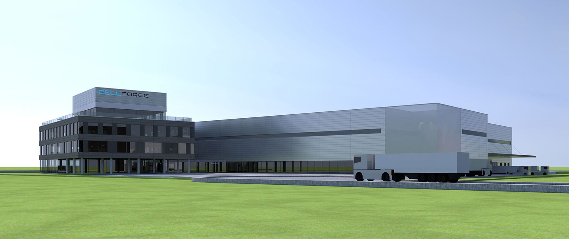 Visualization of the production facility