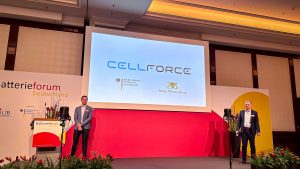 Wettbewerbsfähige Hochleistungsbatteriezellen aus Deutschland: Cellforce Group spricht beim Batterieforum in Berlin